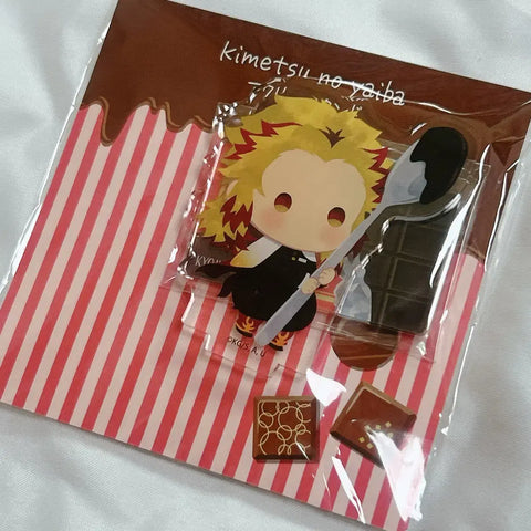 Demon Slayer Kimetsu no Yaiba Rengoku Valentine Chocolate Yurayura Acrylic