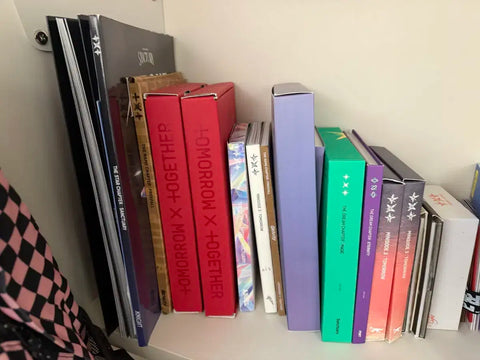 TXT's public album sales