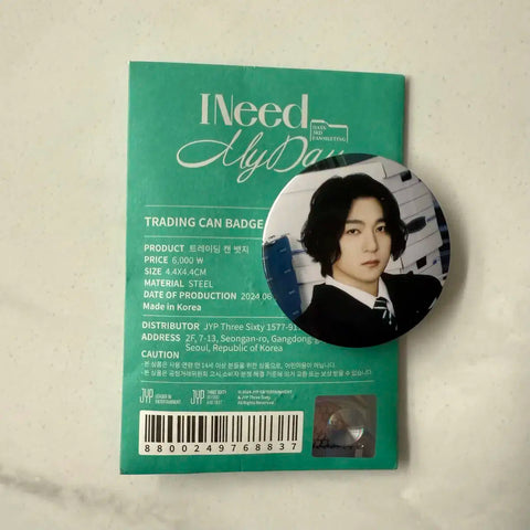 DAY6 Sungjin Trading Can Badge