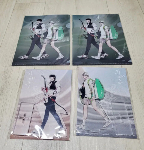 Gwigok Team Resin Acrylic Stand, Clear File, Photocard