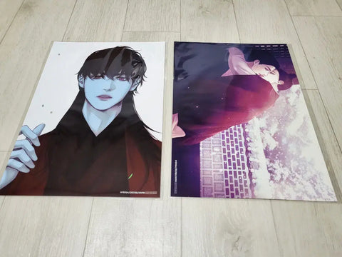 Gwigok Team Resin Acrylic Stand, Clear File, Photocard