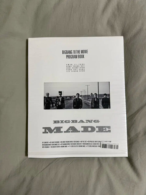 BIGBANG MADE Program Book
