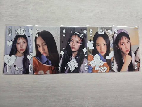 NewJeans Ditto Hanni Danielle Haerin 2023, 2024 Season's Greetings Photocards, sold as a set