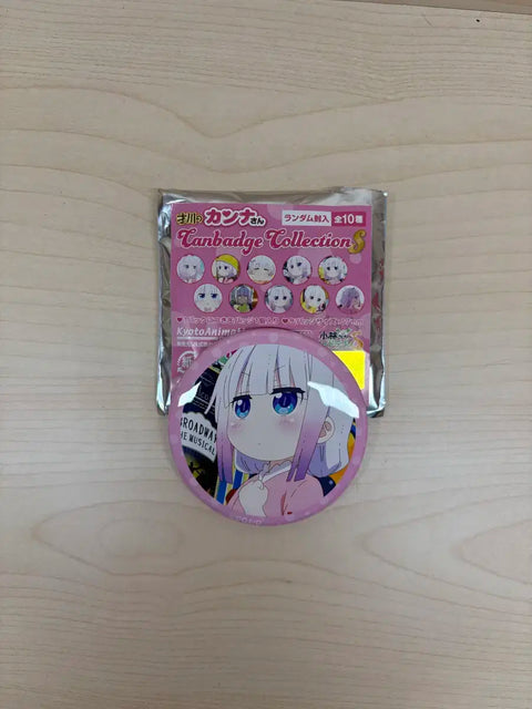 Kobayashi's Dragon Maid Kanna Can Badge