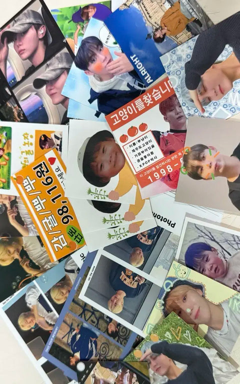 Seventeen Seungkwan photocard 9-piece set for sale