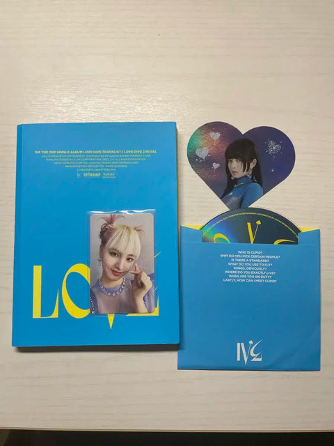 IVE Love Dive album photocard