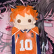 Haikyu!! Mini Mascot Plush Pouch Keychain Hinata
