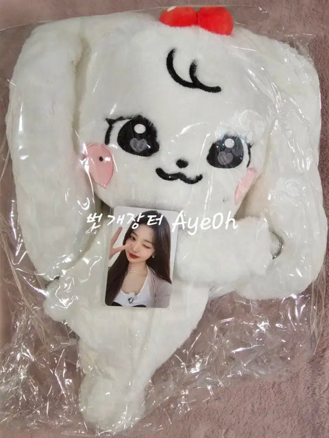 Including photocard) IVE Minive Character Hug Bag Jang Wonyoung Cherry