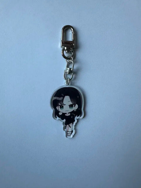 Limited Edition QWER Hina Discord Keychain