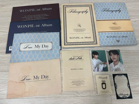 Batch) Day6 Wonpil Filmography 2-Piece Set Sketchbook Photocard