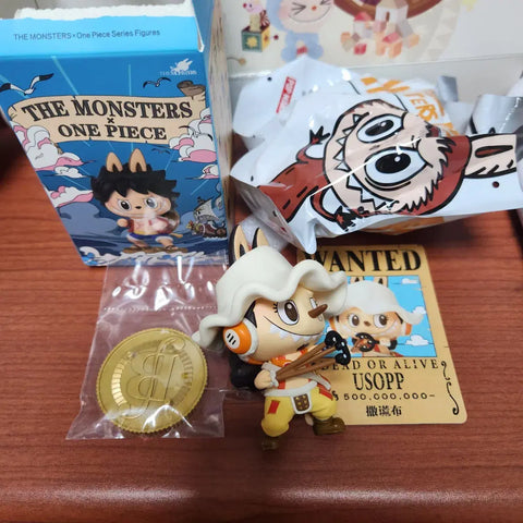 Pop Mart Labubu The Monsters x One Piece Series Figure Usopp