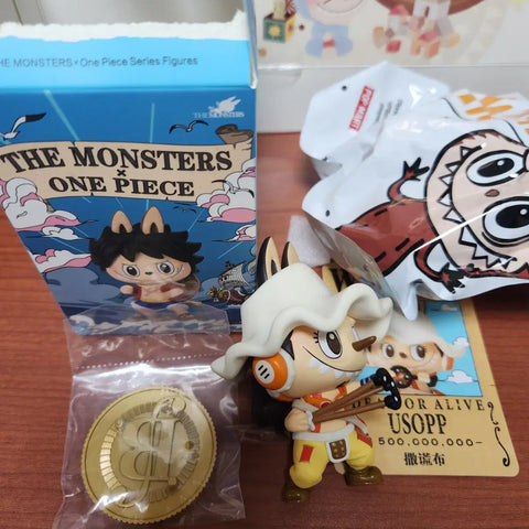 Pop Mart Labubu The Monsters x One Piece Series Figure Usopp