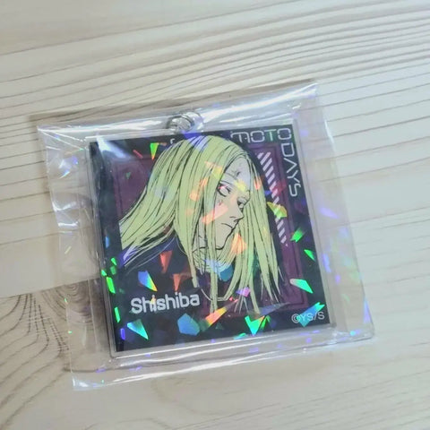 Sakadei Sakamoto Days Shishiba Double-Sided Acrylic Keychain