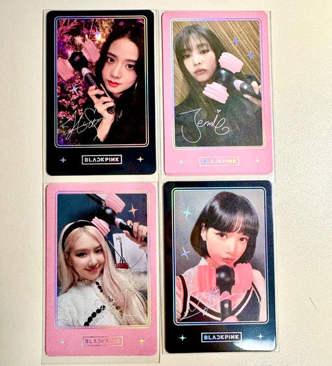 Blackpink lightstick photocard bundle blackpink cheering stick photocard