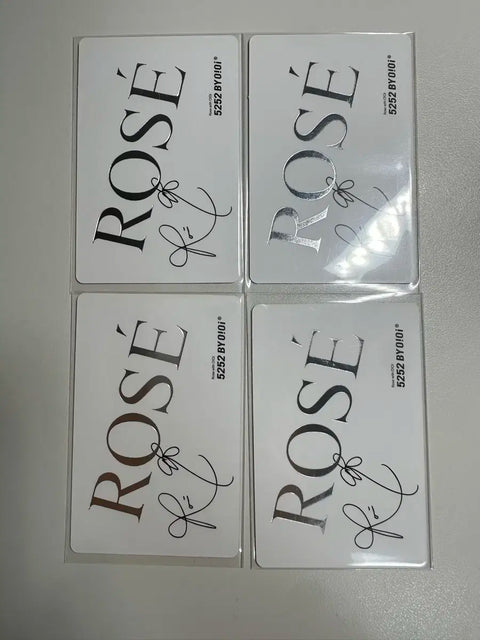 Blackpink Rosé OIOI photocard set Blackpink OIOI Rosé