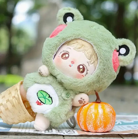 Frog 20cm Plush Doll Clothes