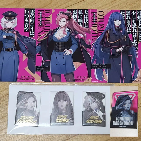 Bán sản phẩm Hypnosis Mic của Central Ward Ichijiku Otome và Nemu.