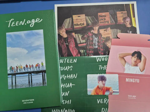 Phiên bản xanh của album Clap của SEVENTEEN
