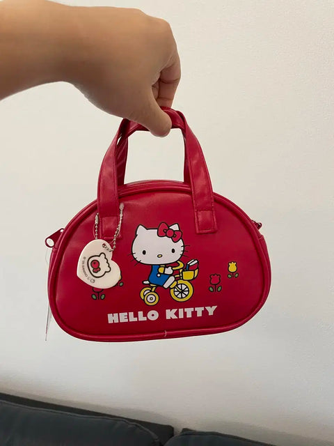 Authentic Hello Kitty Red Tote Bag, New