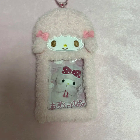 Hộp đựng thẻ đàn piano Sanrio + Thẻ ảnh