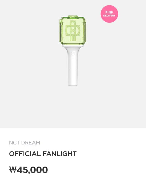 NCT Dream light stick New Moomin