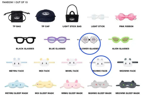 PLAVE Mmemimi accessories