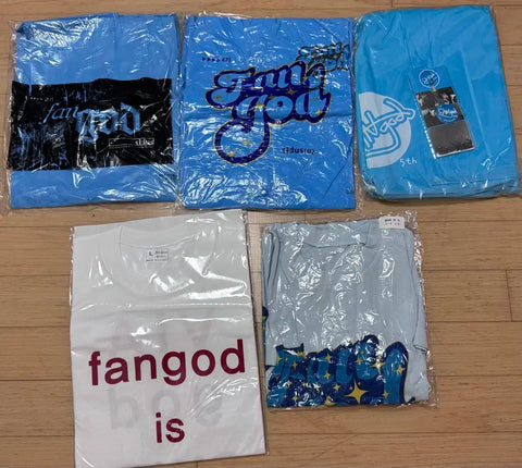 god Official Fan Club Goods: Raincoat, T-shirt, etc. - All Items