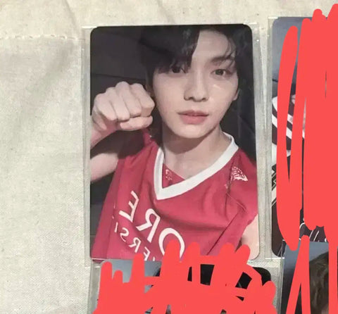 TXT Withmuu photocard lucky draw raffle transfer