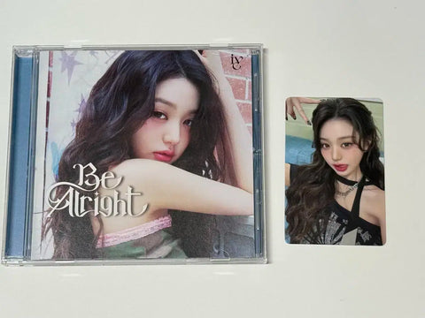 Phiên bản cá nhân Violet của IVE Japan Photocard Wonyoung + Album đã mở