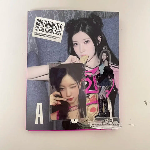 BabyMonster Asa Acrylic Photocard Unreleased POB Transfer