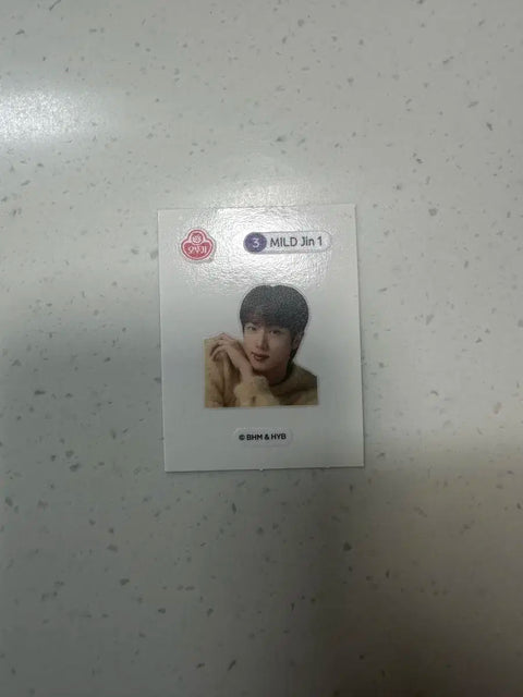 BTS Jin Photo Sticker