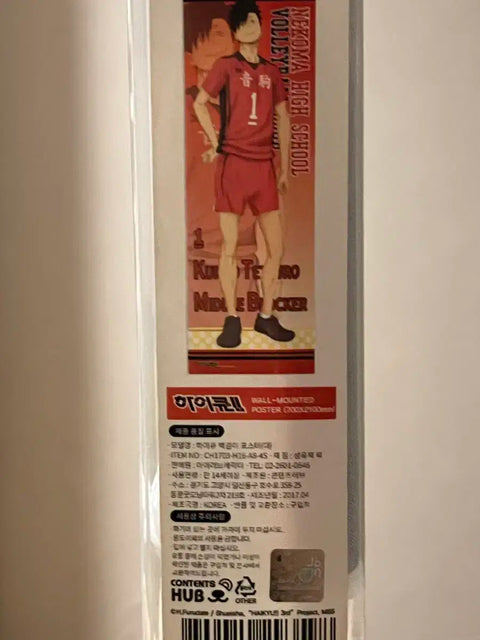 Haikyuu Kuroo Full Body Tapestry Scroll 2m