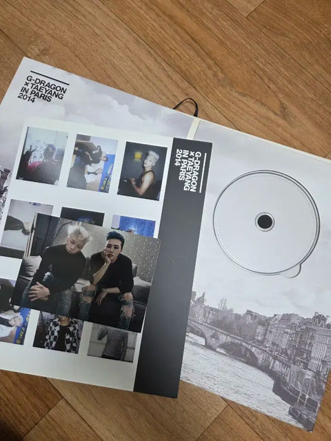 GD Taeyang Paris Photobook Bigbang G-Dragon Taeyang Paris 2014 Urgent Sale