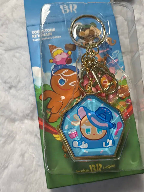 Cookie Run Kingdom Baskin-Robbins Soul Stone Keyring Sea Fairy
