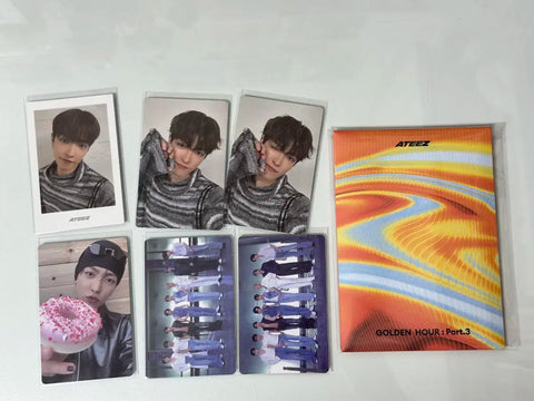 Ateez album unreleased photocard try eating Hongjoong