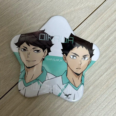 Haikyuu Oikawa Iwaizumi Can Badge