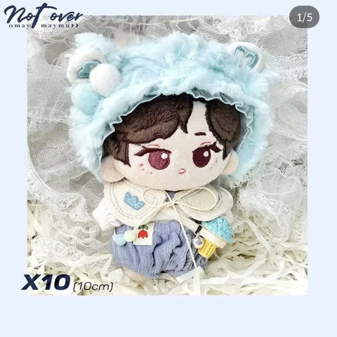 Cotton doll wardrobe 10cm gingham Demutjuk Firefly