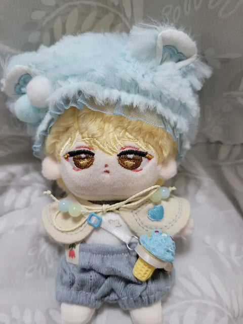 Cotton doll wardrobe 10cm gingham Demutjuk Firefly