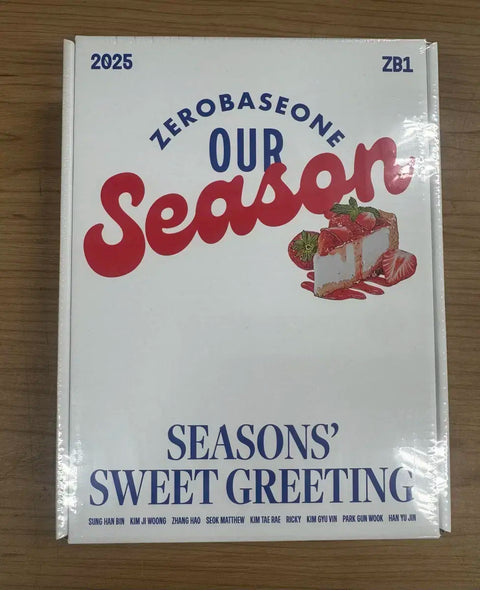 ZEROBASEONE ZB1 Mùa lễ hội của chúng ta Lời chào mừng mùa lễ hội 2025 Sản phẩm mới chưa mở