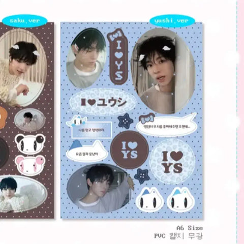 Wish You Usamaru Thank You Sticker Transfer