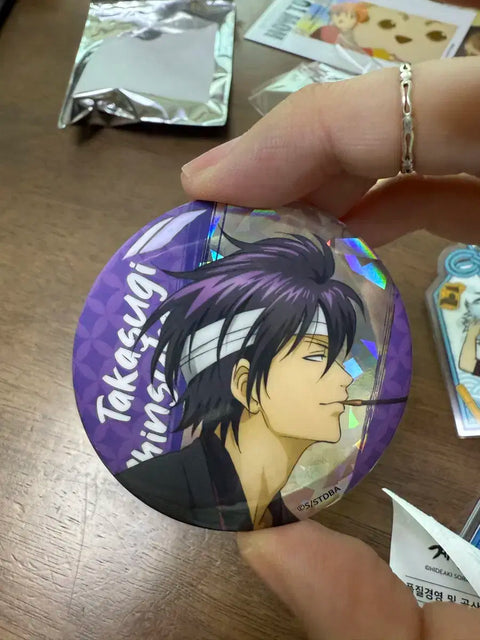 Gintama Pop-Up Takasugi Can Badge