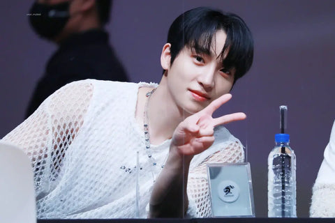 The Boyz Sangyeon Unreleased Signed Polaroid