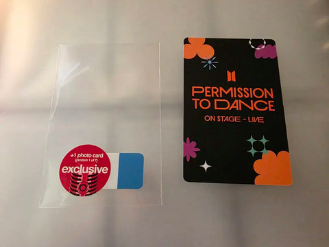 BTS PTDA USA Target EXCLUSIVE V Taehyung Photocard