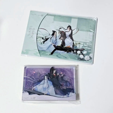 Grandmaster of Demonic Cultivation (Mo Dao Zu Shi) Molity Collaboration Acrylic Shaker + Illustration Card Set