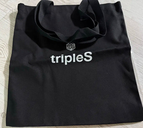 tripleS Whosfan Store MD Eco Bag Black