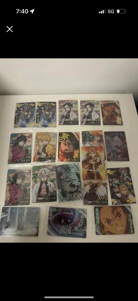 Demon Slayer Wafer Card Bundle Sale