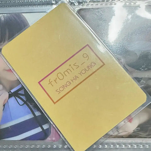 fromis_9 Song Hayoung Fansign Photocard