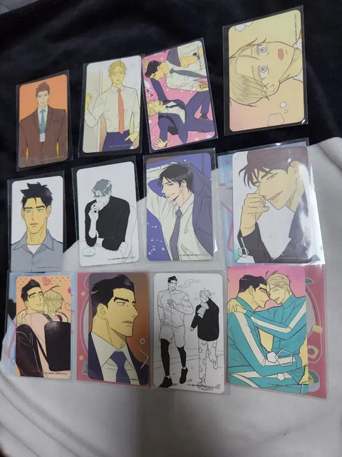 Starting now, I'll share an office romance story. Bangpo photocard 12 types.