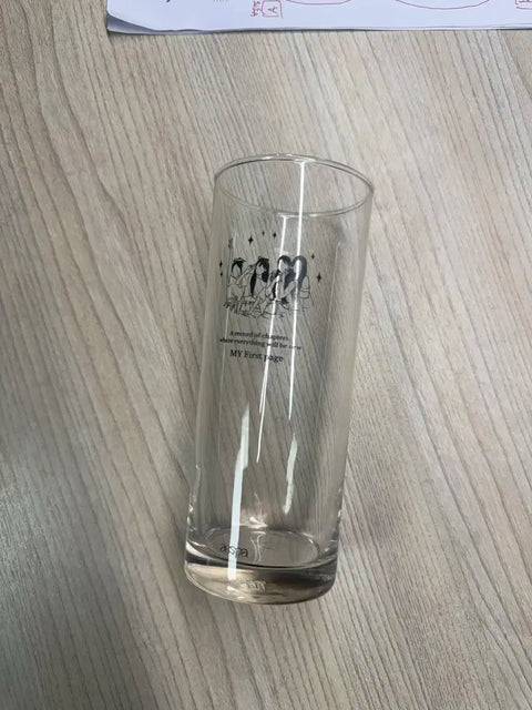 aespa My First Page MD glass cup selling/transferring.