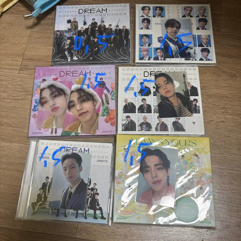 Selling Seventeen's Japanese Dream album and Always Yours album